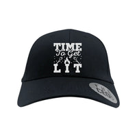 Thumbnail for Time to Get Lit  Embroidered Baseball Hat