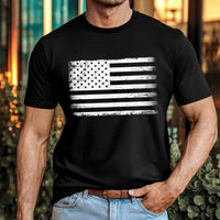 Thumbnail for Rogue Style USA Distressed Flag Unisex T-Shirts