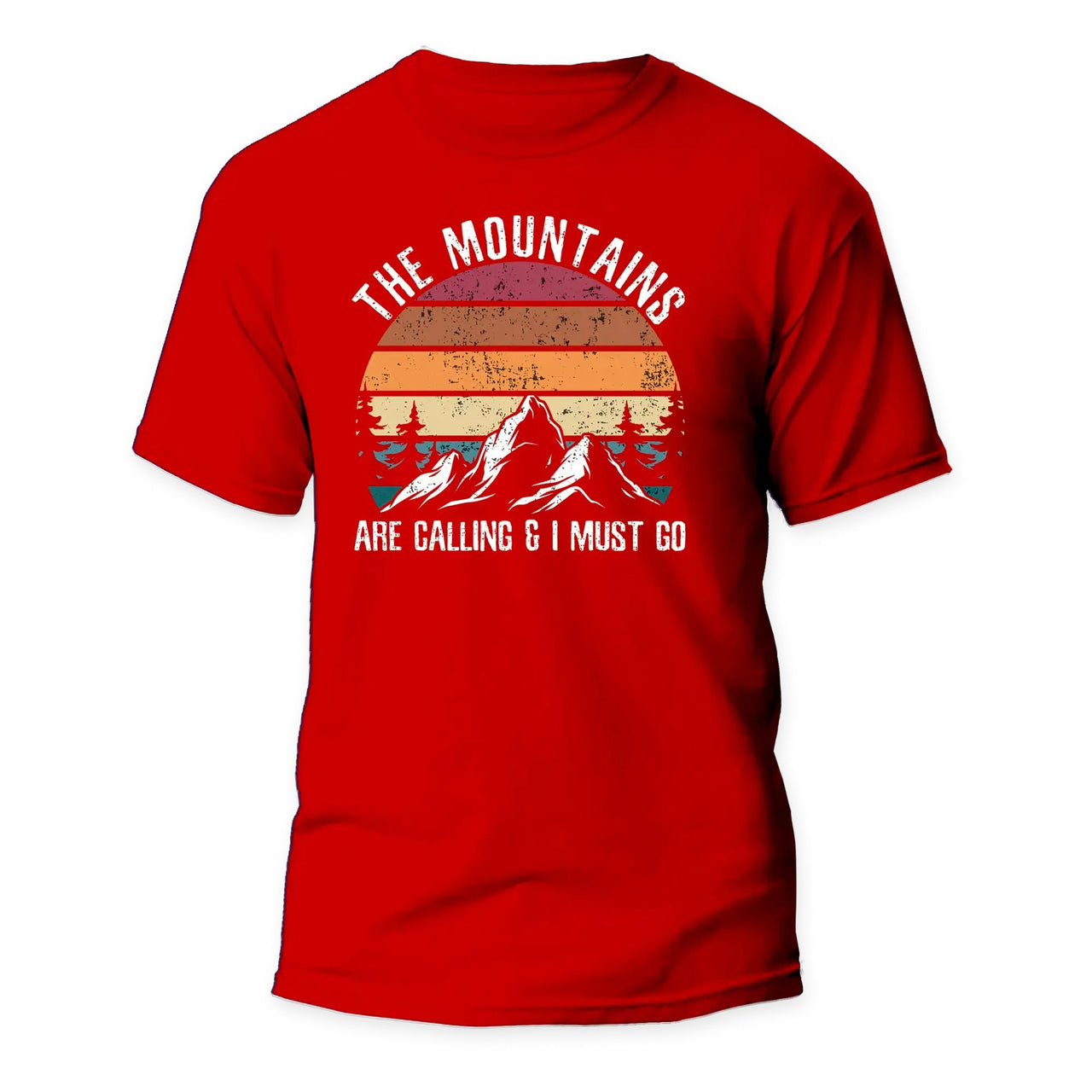 Hiking The Mountains Are Calling T-Shirt