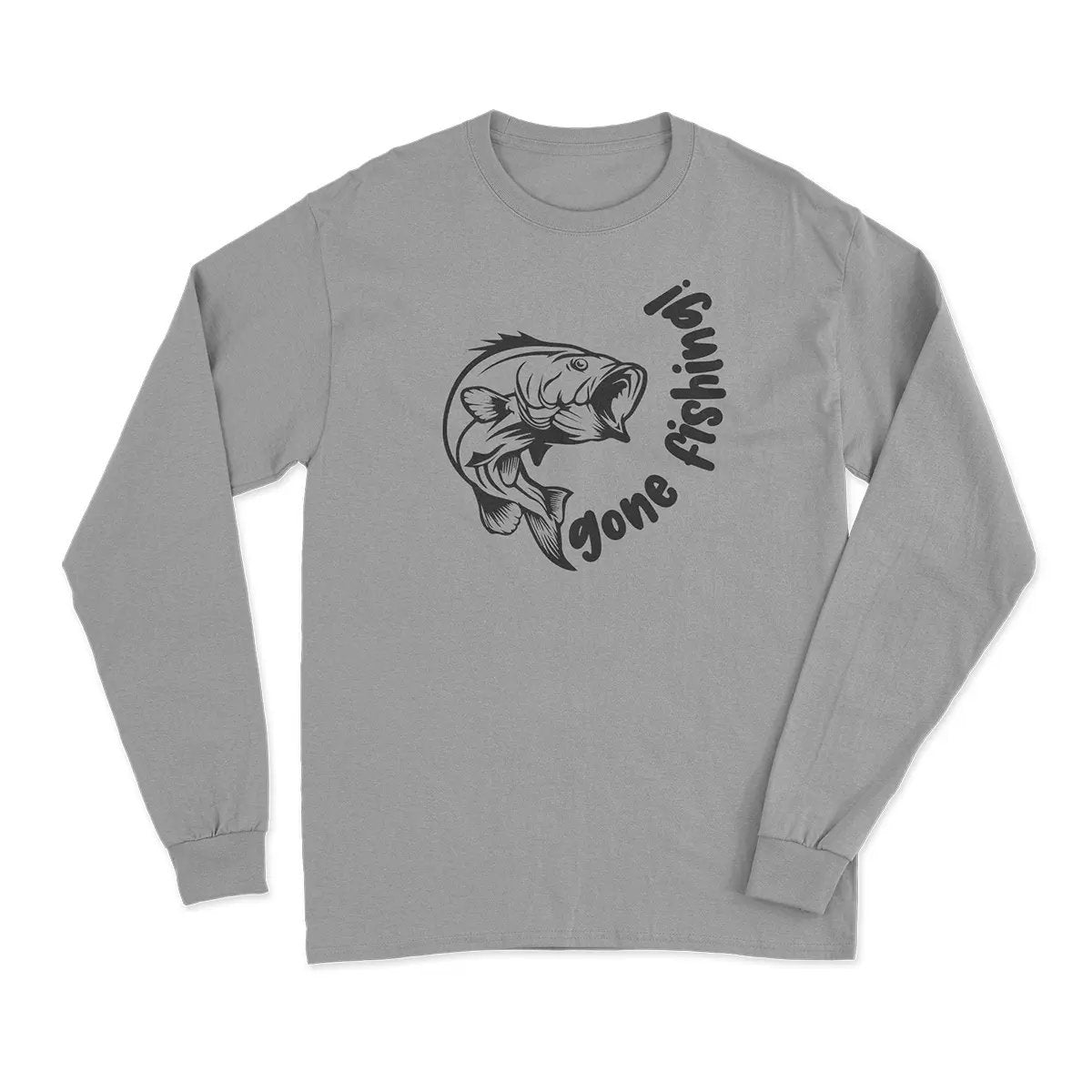 Gone Fishing v1 Men Long Sleeve Shirt