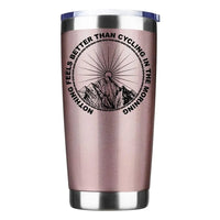 Thumbnail for Cycling In The Morning 20oz Insulated Vacuum Sealed Tumbler