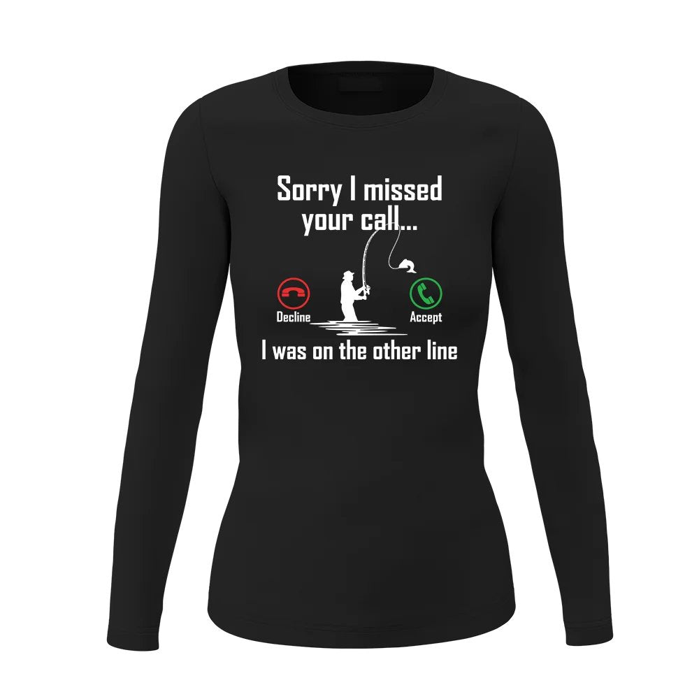 I Was On Another Line v2 Women Long Sleeve Shirt