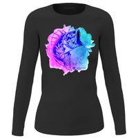 Thumbnail for Watercolor Fishing' Long Sleeve for Women