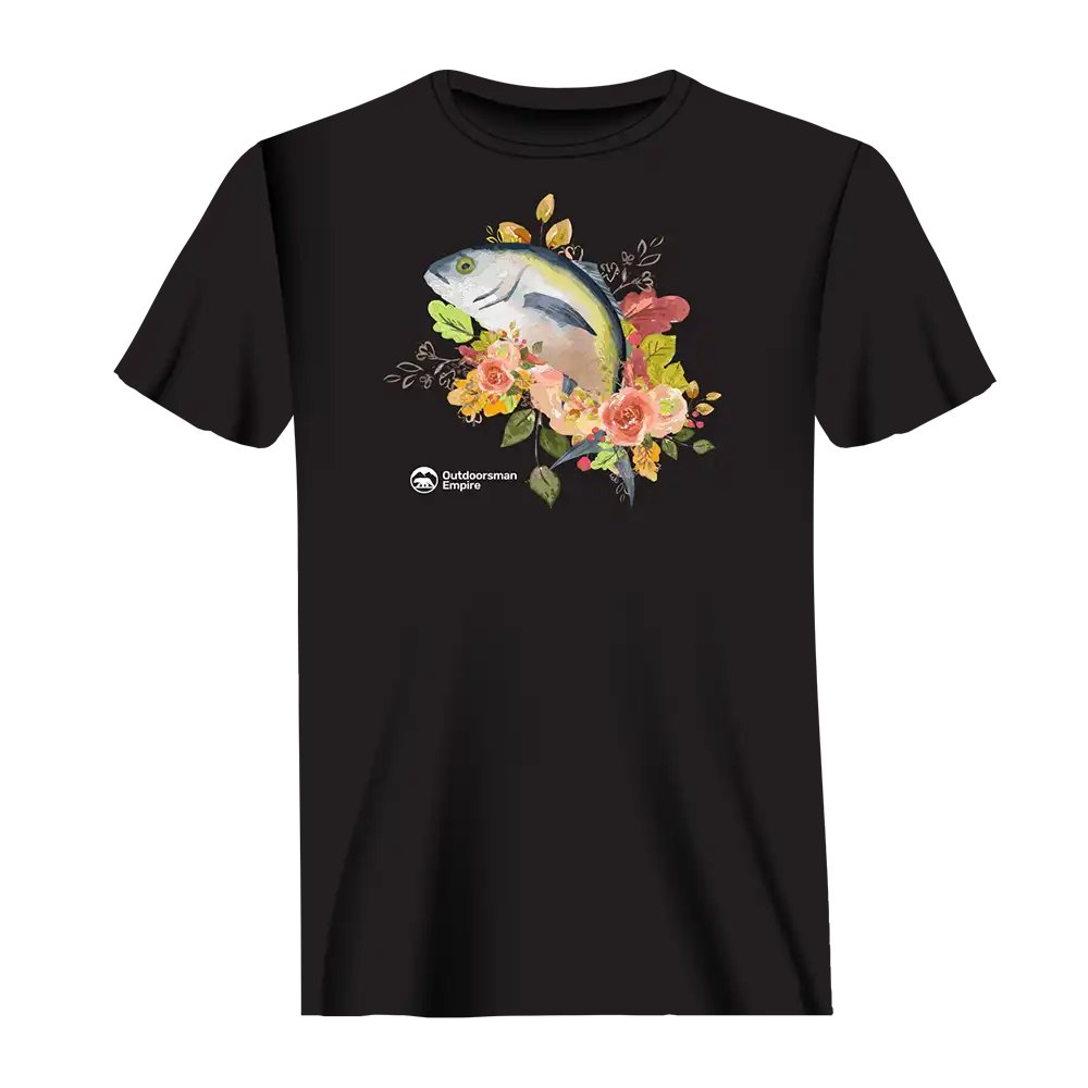 Fishing Flower Man T-Shirt