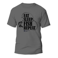 Thumbnail for Eat Sleep Fish Repeat Man T-Shirt