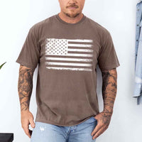Thumbnail for Rogue Style USA Distressed Flag Unisex T-Shirts