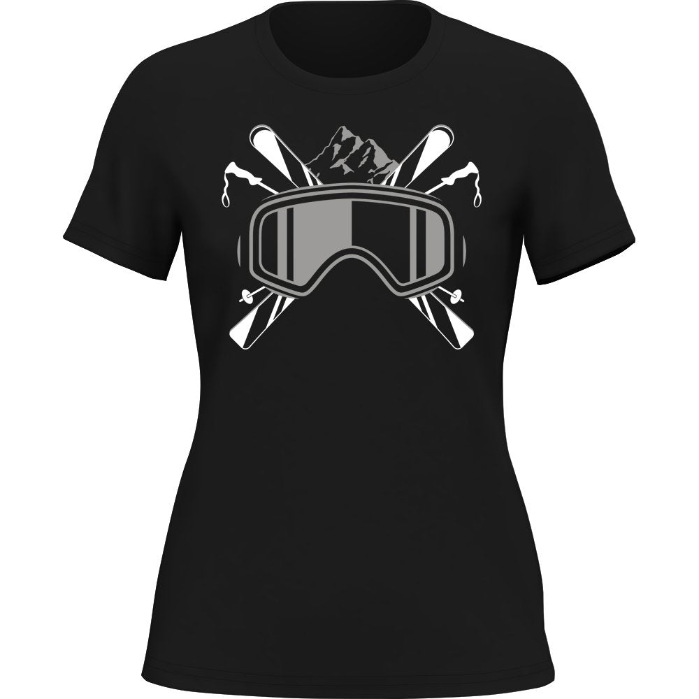 Ski Goggles T-Shirt for Women