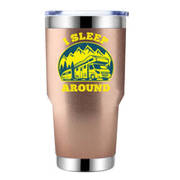 Thumbnail for I Sleep Around 30oz Tumbler Rosegold