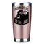 Pushing Cycling To The Limit 20oz Insulated Vacuum Sealed Tumbler Rosegold