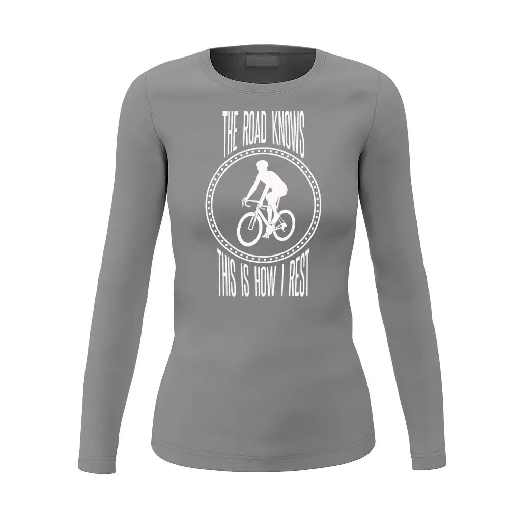 The Road Knows This Is How I Rest Women Long Sleeve Shirt