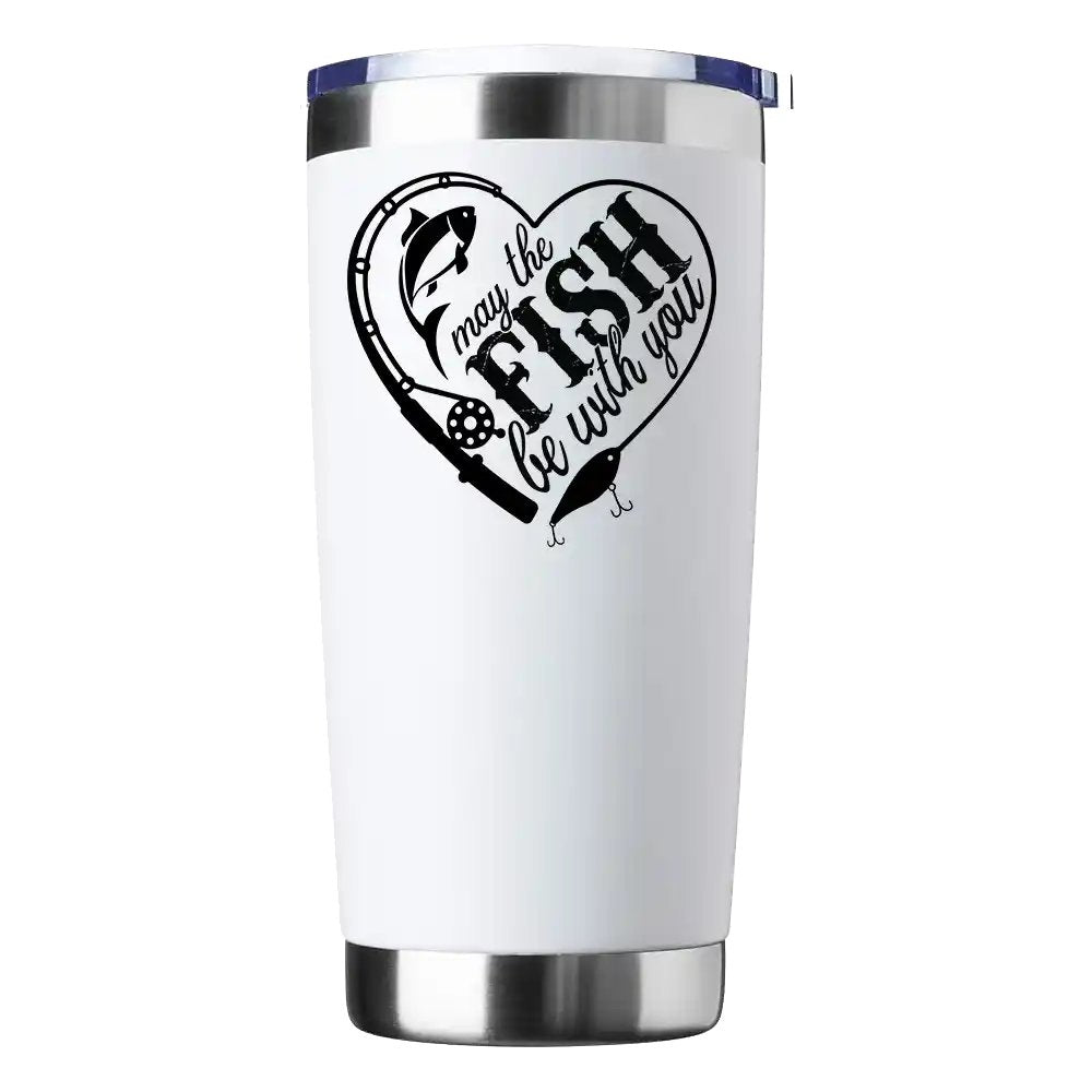 May The Fish Be With You Insulated Vacuum Sealed Tumbler