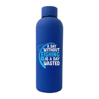 Thumbnail for A Day Without Fishing Is a Day Wasted 17oz Water Bottle - blue