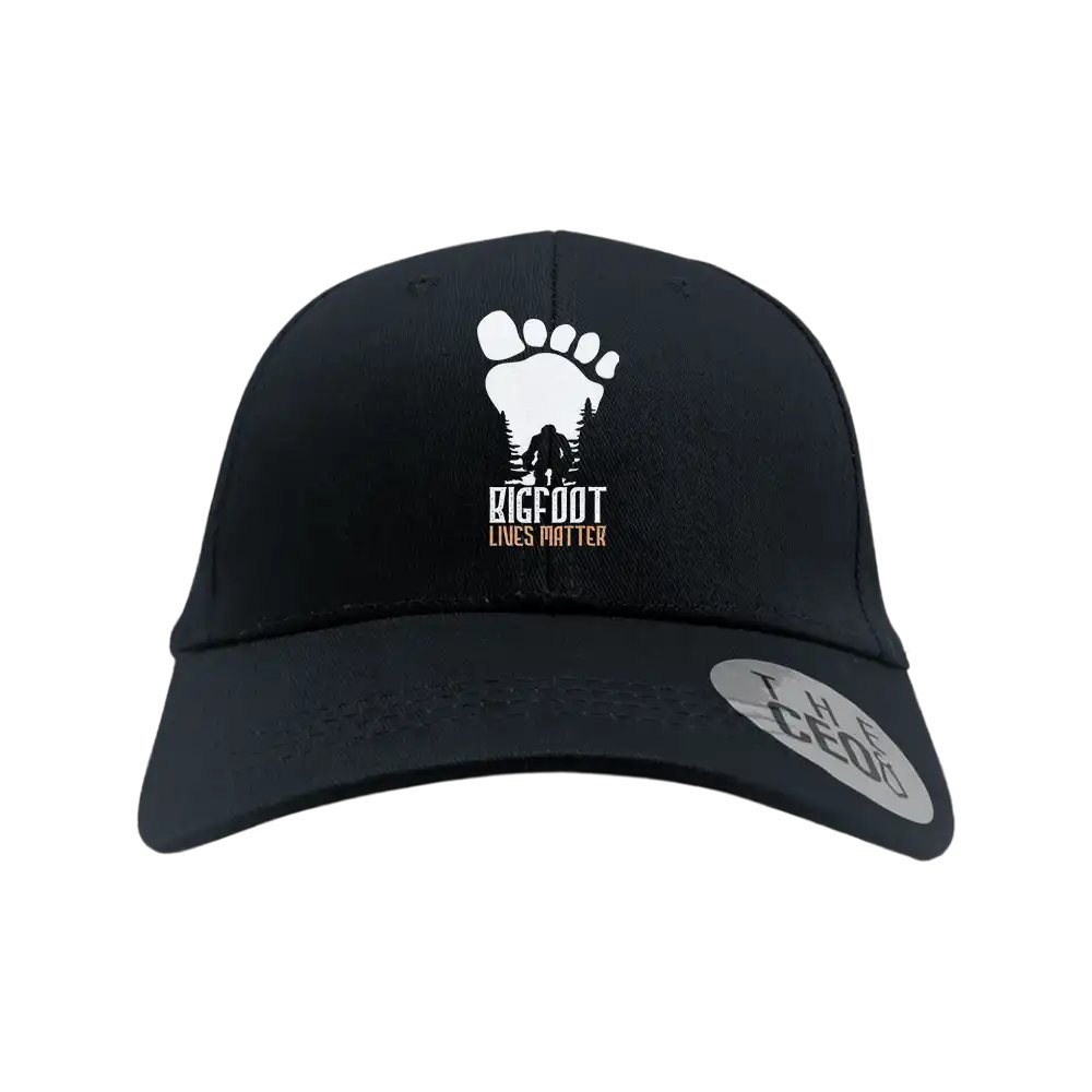 Bigfoot Lives Matter Embroidered Baseball Hat