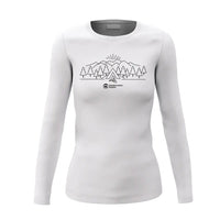 Thumbnail for Camping Triangles Women Long Sleeve Shirt