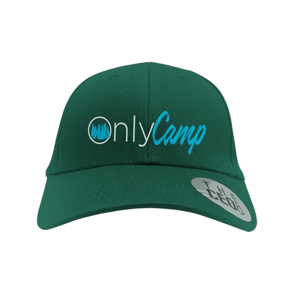 Only Camp Embroidered Baseball Hat