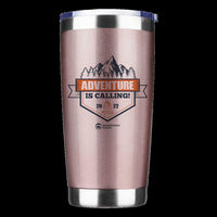 Thumbnail for Adventure Is Calling 20oz Tumbler Rosegold