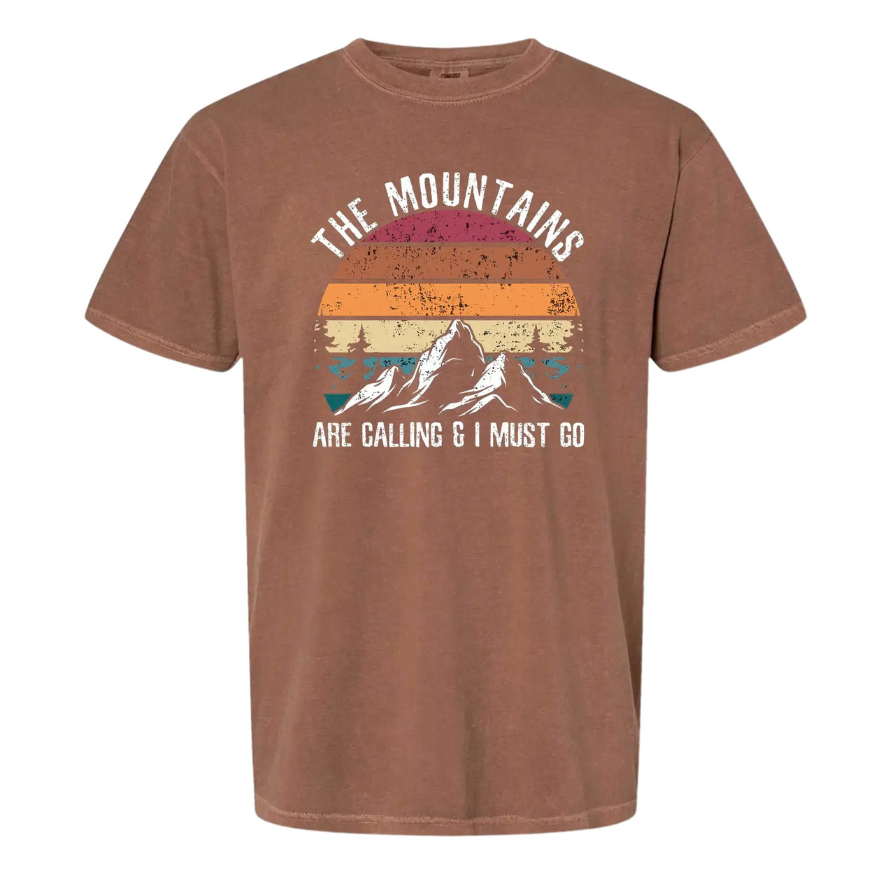 Hiking The Mountains Are Calling T-Shirt