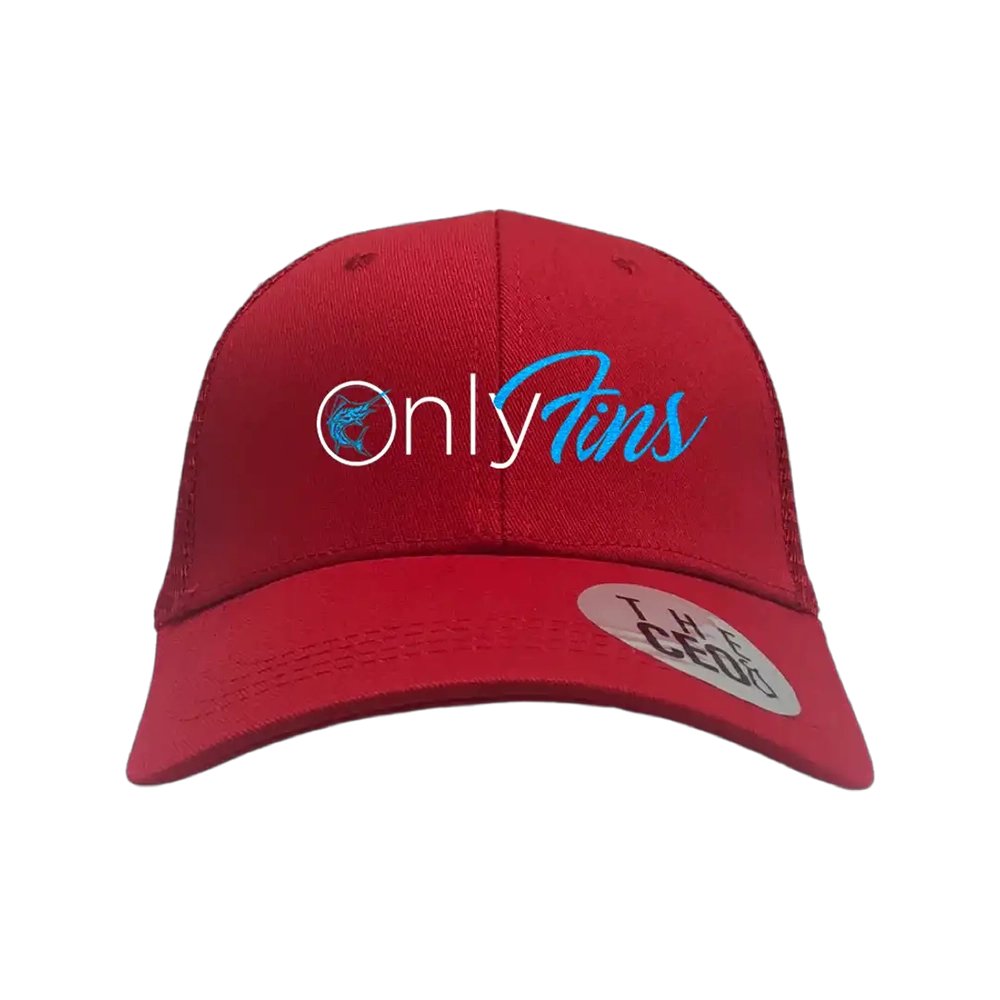 Only Fins Embroidered Trucker Hat