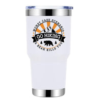 Thumbnail for Hiking Worst Case Scenario 30oz Tumbler White