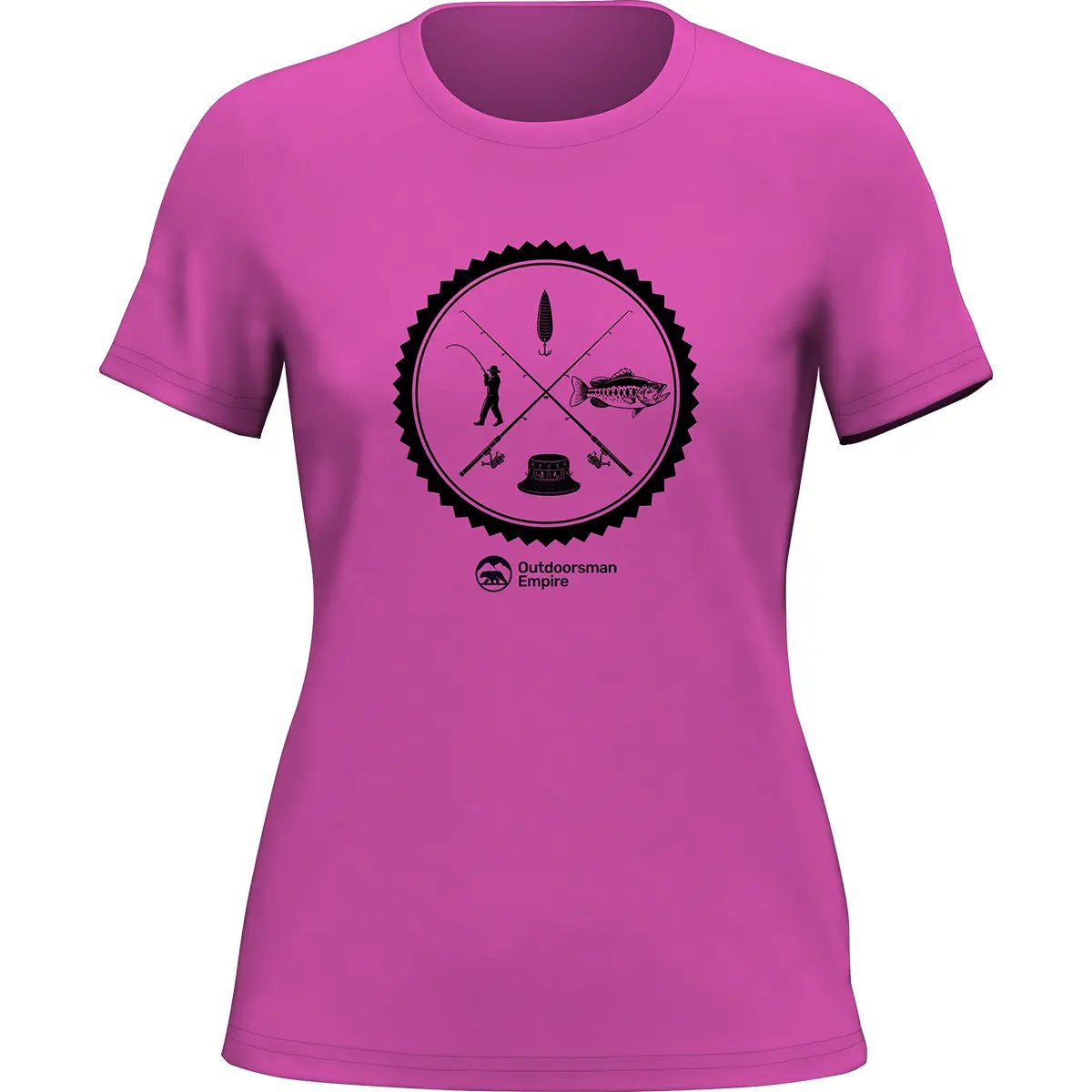 Fishing Vintage v2 T-Shirt for Women