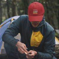 Thumbnail for Weekend Forecast 100% Hiking Embroidered Baseball Hat