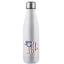American Flag Fish Stainless Steel Water Bottle