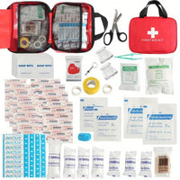 Thumbnail for 173pcs Large First Aid Kit: Portable Bag For Outdoor Hunting, Hiking, Camping And More - Including Emergency Supplies!