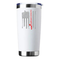 Thumbnail for Fishing Rod American Flag Insulated Vacuum Sealed Tumbler