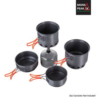 Thumbnail for Mons Peak IX Wind Resistant Complete Cook Set with Stove