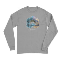 Thumbnail for Fishing Geometry' Long Sleeve T-Shirt