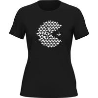 Thumbnail for Fishing Pacman Style T-Shirt for Women