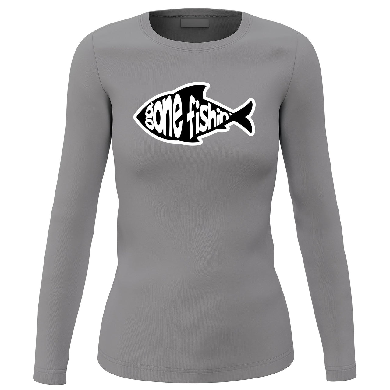 Gone Fishin' v3' Long Sleeve for Women