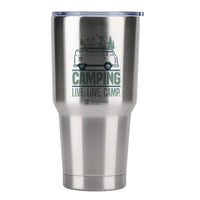 Thumbnail for Camping Live Love Camp 30oz Tumbler Silver