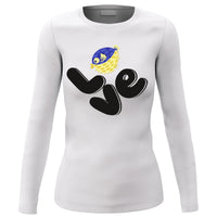 Thumbnail for Love Fishing Blue Blowfish Globe' Long Sleeve for Women