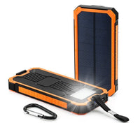 Thumbnail for Waterproof Solar Charging 10000mAh Battery Backup