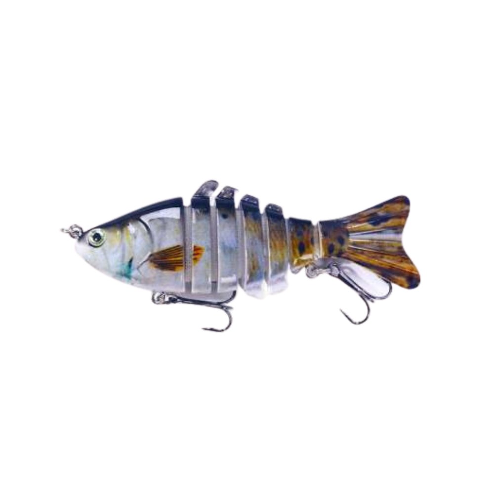 Multi-Knot Fish Soft Bait Fishing Lure - 10cm