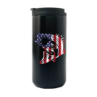 Thumbnail for American Flag Fish 14oz Tumbler Black