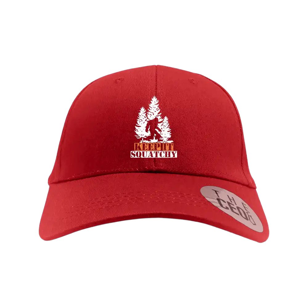 Keep It Squatchy Embroidered Baseball Hat