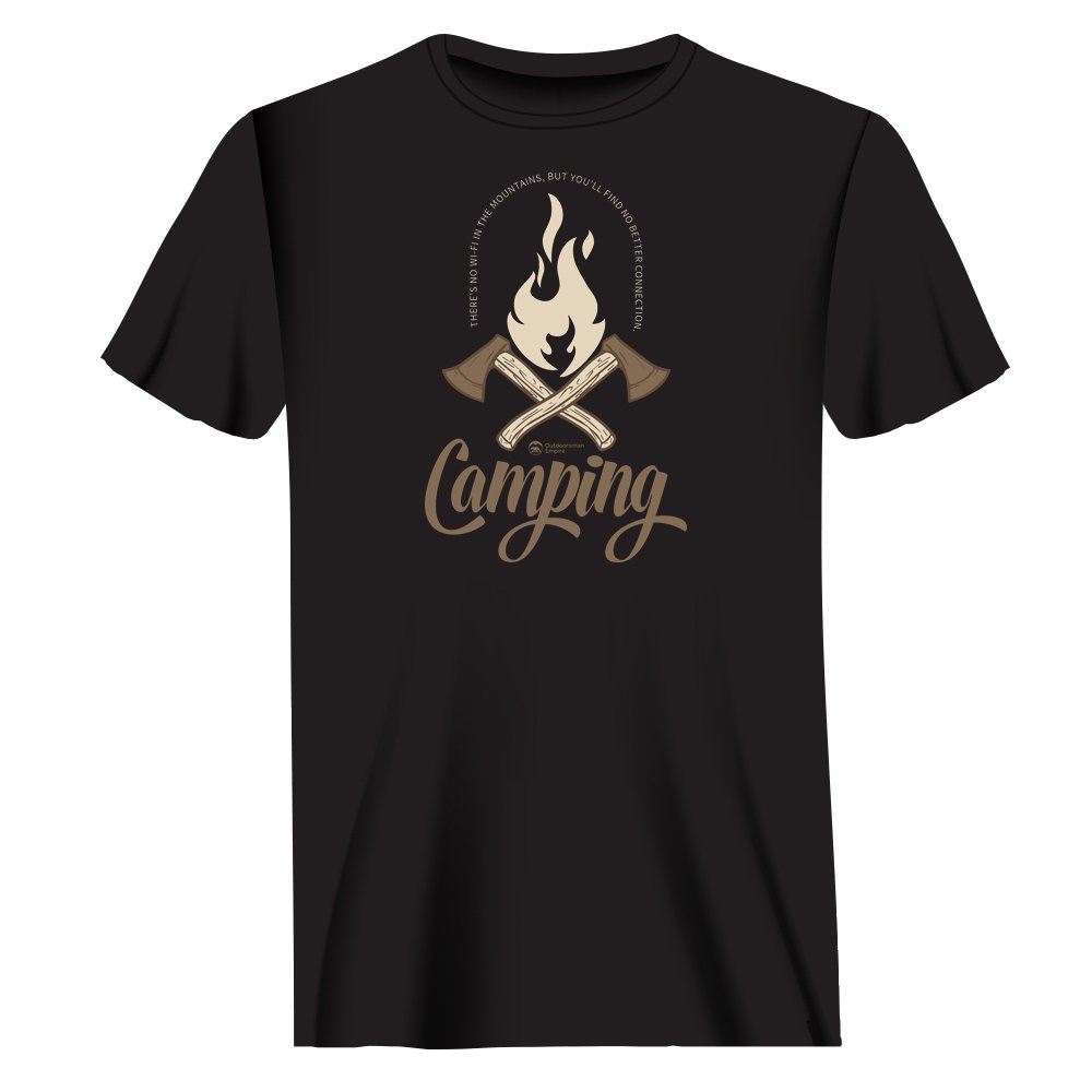 Camping Axes Unisex T-Shirt