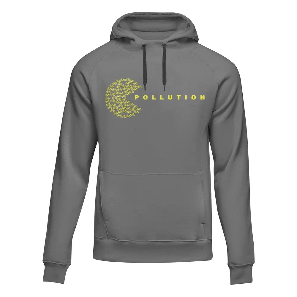 Pollution Eater Adult Fleece Hooded Sweatshirt