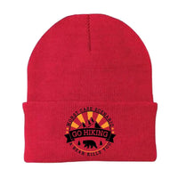 Thumbnail for Hiking Worst Case Scenario Embroidered Beanie