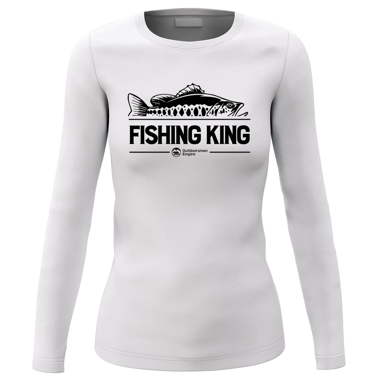 Fishing King' Women Long Sleeve Shirt