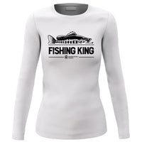 Thumbnail for Fishing King' Women Long Sleeve Shirt