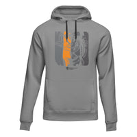 Thumbnail for Fishing Grunge Bars' Adult Fleece Hooded Sweatshirt