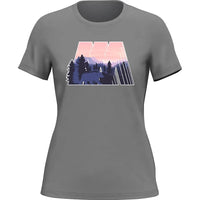 Thumbnail for Geometric Camping T-Shirt for Women