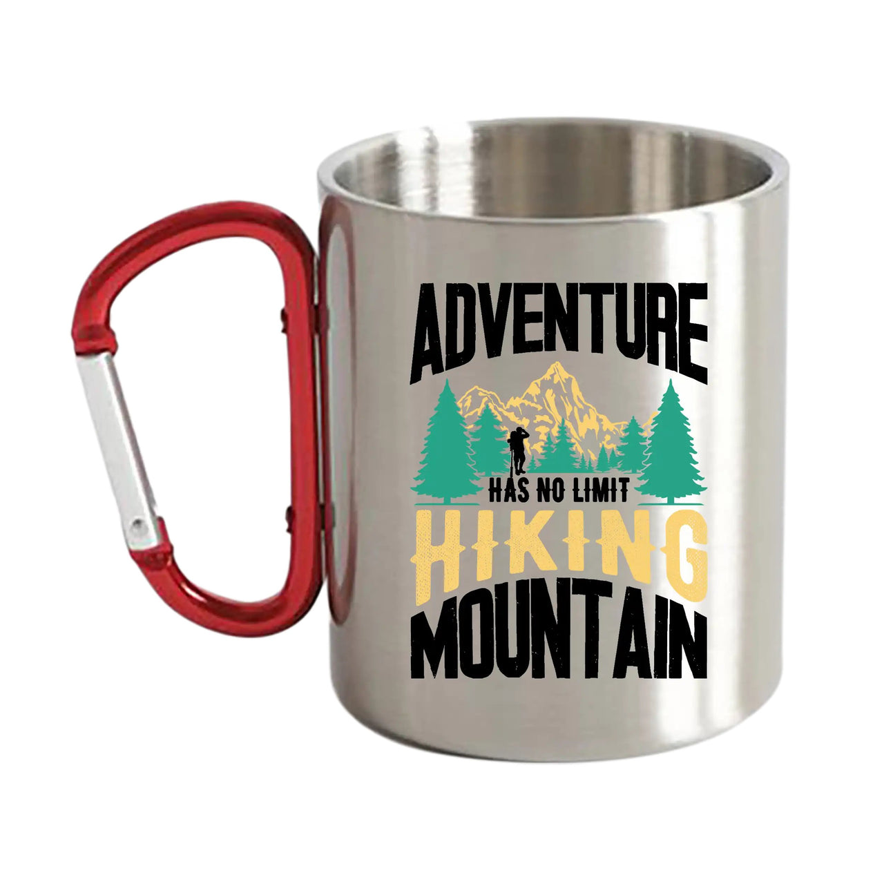 Adventure Has No Limit Carabiner Mug 12oz