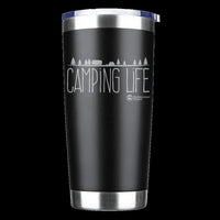 Thumbnail for Camping Life 20oz Tumbler Black