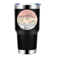 Thumbnail for Kombi Camping 30oz Double Wall Stainless Steel Water Tumbler Black