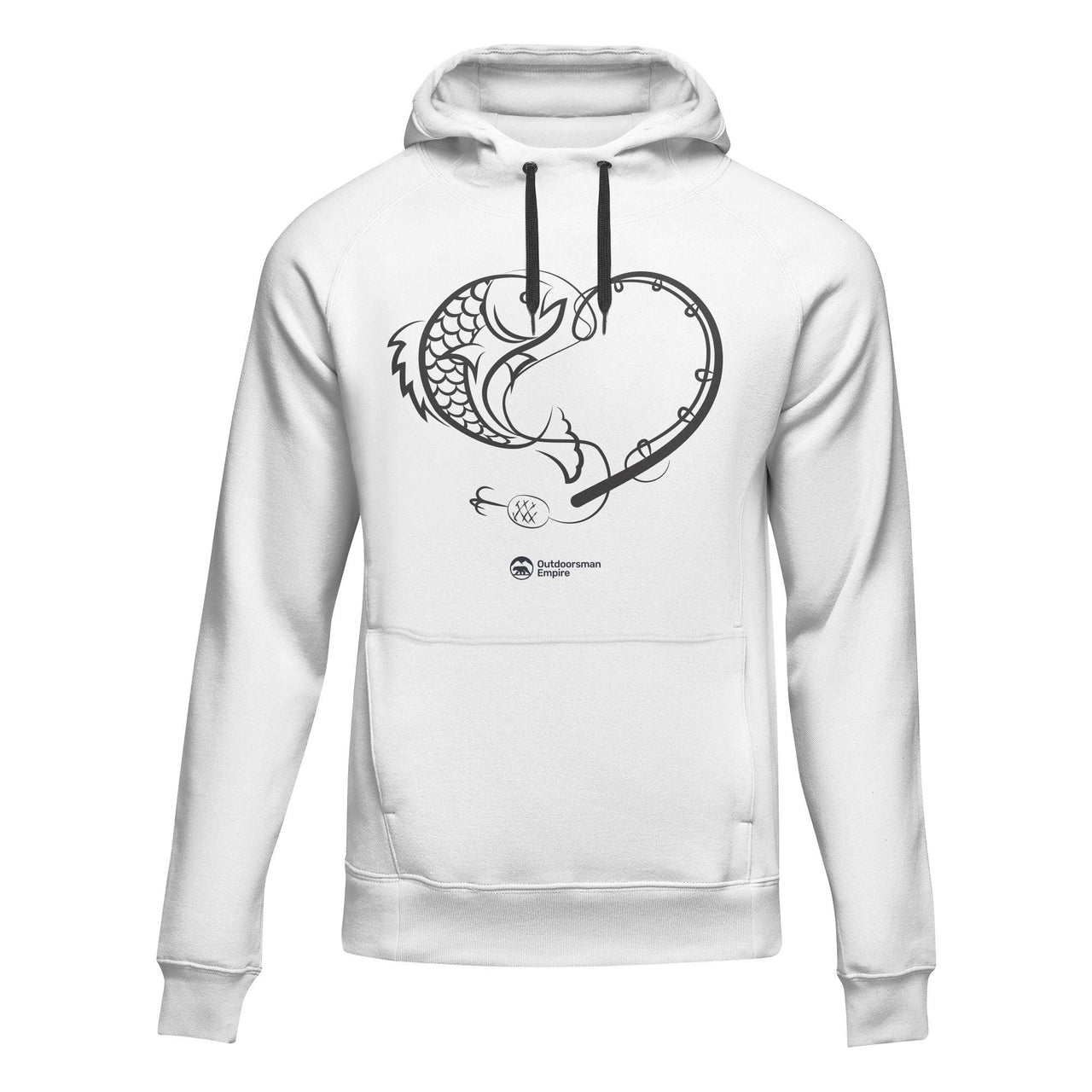 Fishing Heart' Unisex Hoodie