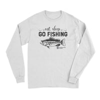 Thumbnail for Eat Sleep Go Fishing Men Long Sleeve Shirt